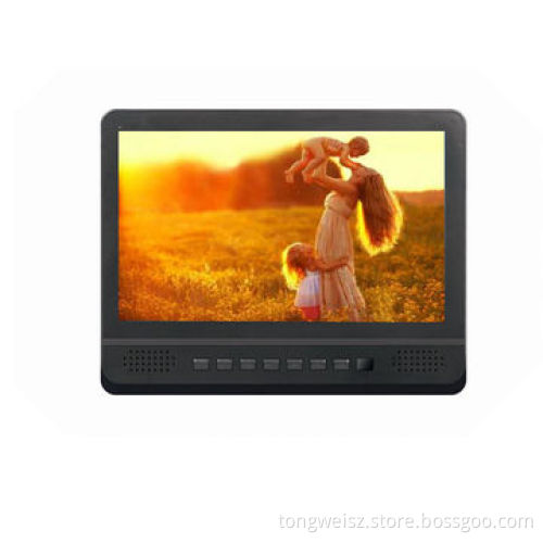 Portable TV with 1,024*600 Resolution, Multiple System and Language, Built-in Battery DesignNew